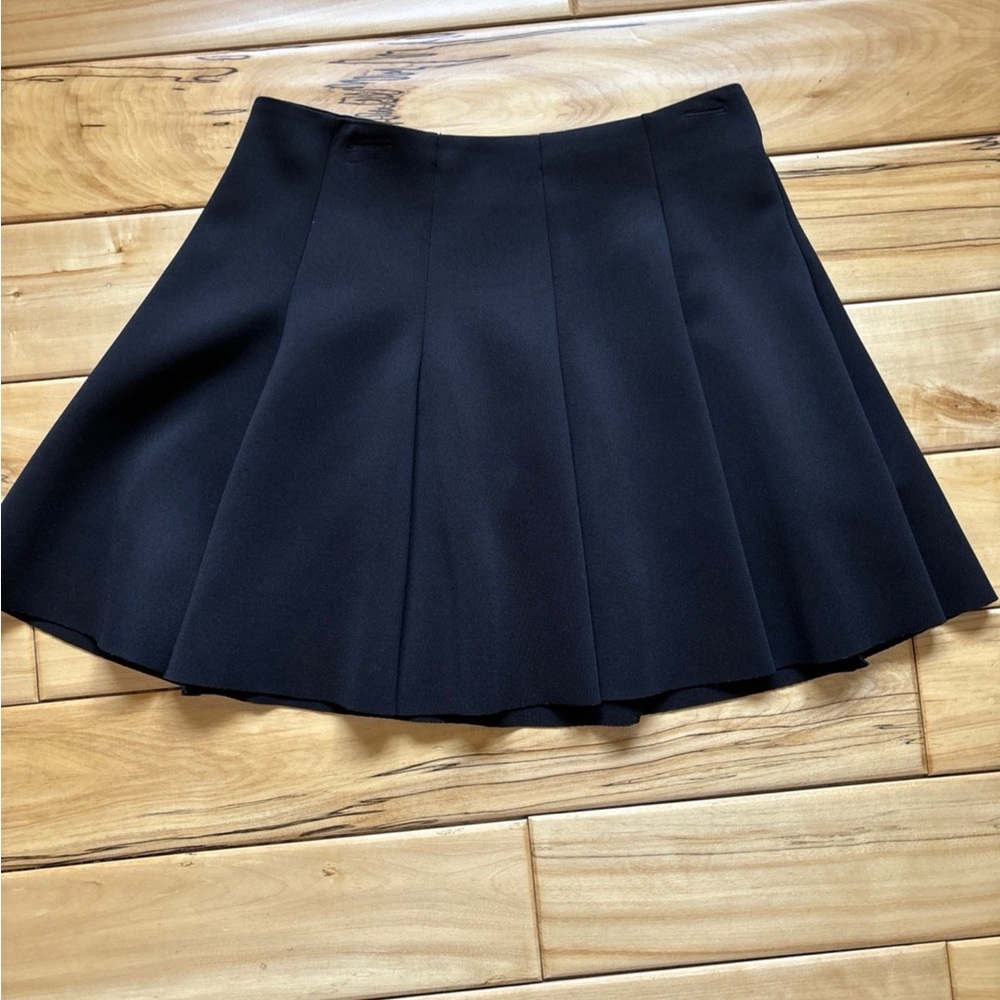 Topshop Black Skater Skirt